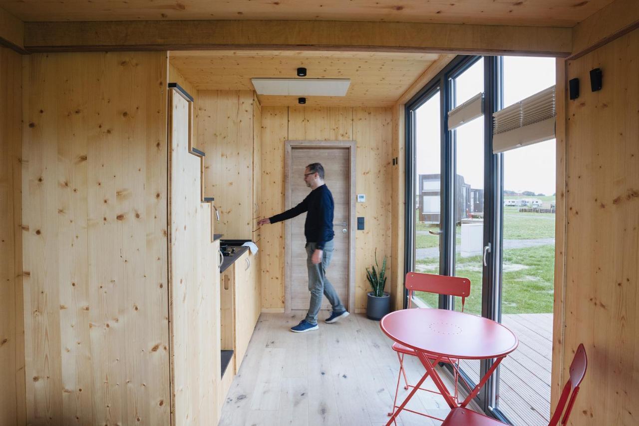 קרוליננזיל Tiny House Nature 8 Innenlage - Green Tiny Village Harlesiel מראה חיצוני תמונה